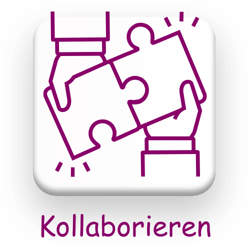 Menübutton Kollaborieren