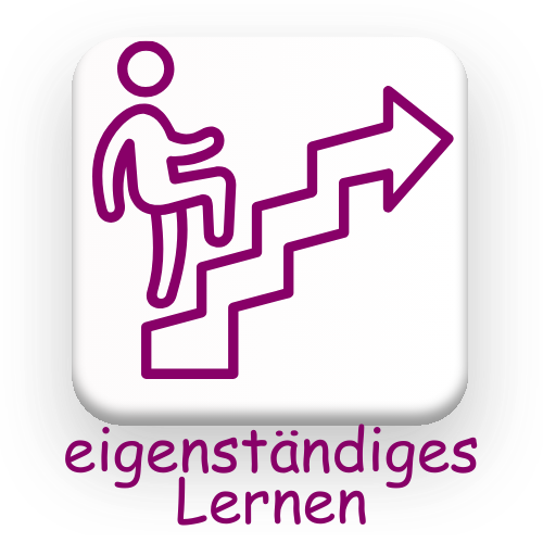 Menübutton Eigenständiges Lernen